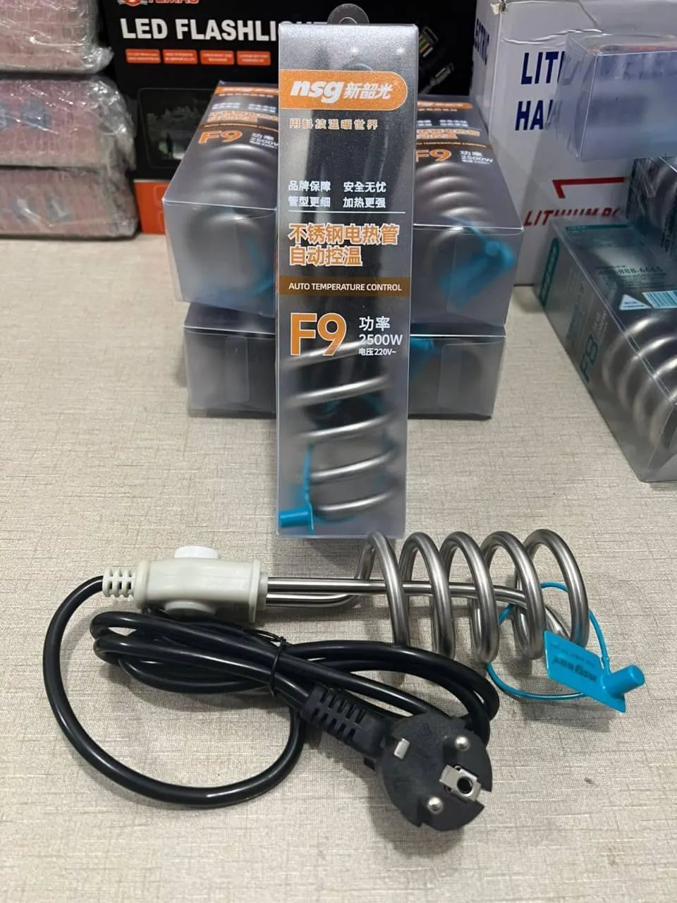 NSG F9 Water Heating Rod Automatic on/off Function